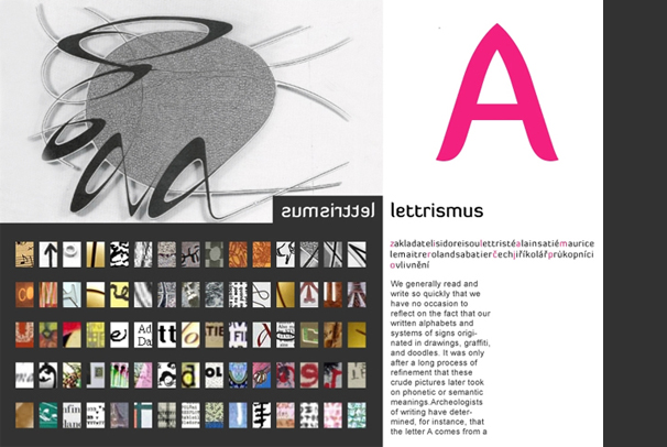 web uměleckého stylu ASCI art