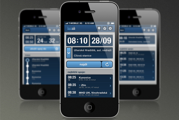 Informační systém/Autobusové nádraží v Uherském Hradišti