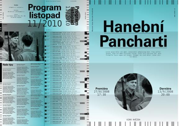 Vizuální styl kina Hvězda + program