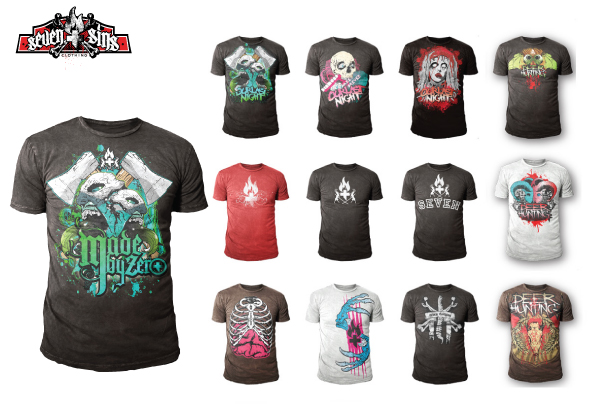 Ilustrace seven sins