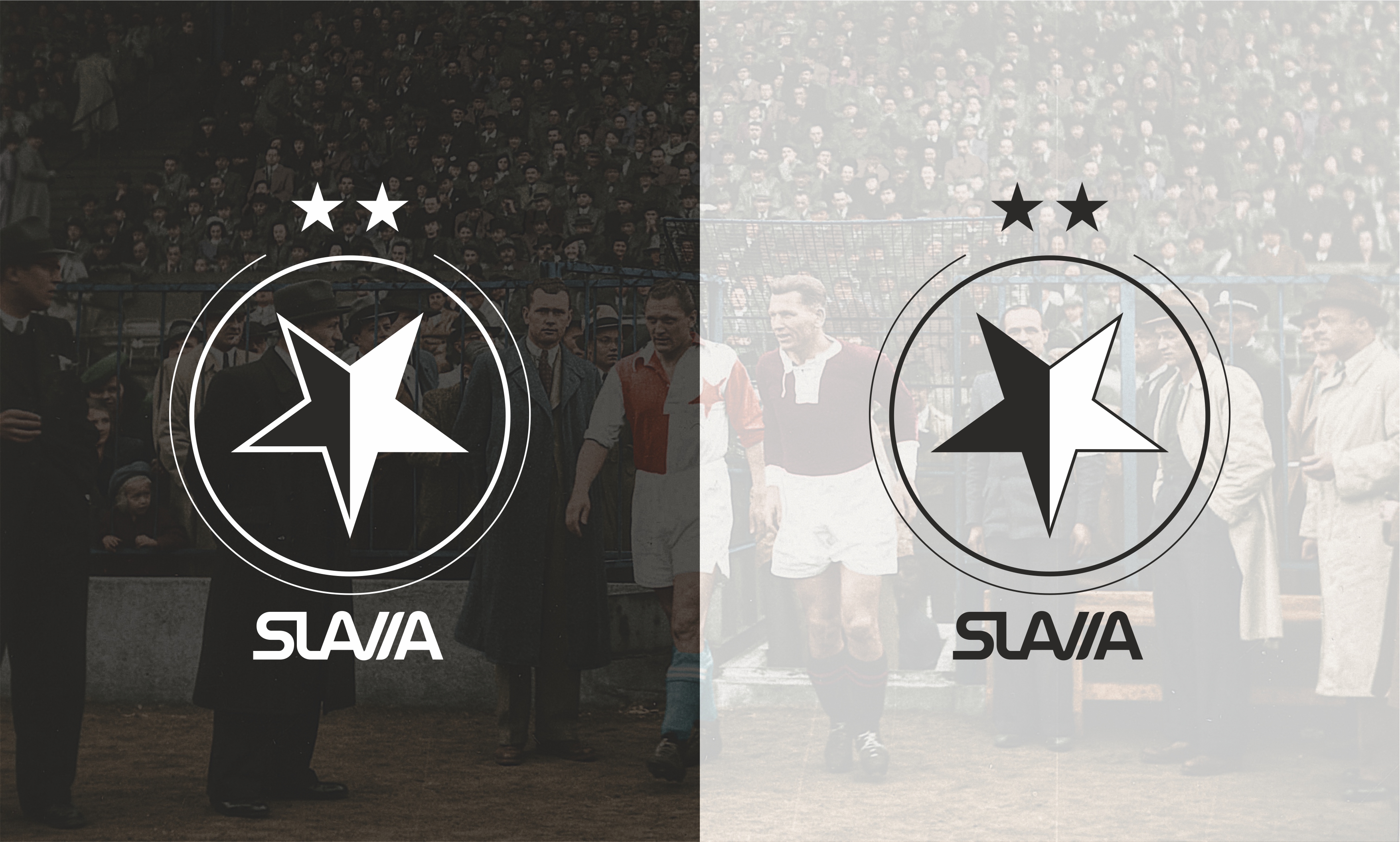 SK Slavia Praha Logo/Crest Redesign Color